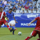 El migcentre fa una passada en el primer partit de la temporada, al Carlos Tartiere i contra el Rayo Vallecano.