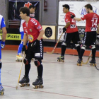 Imagen de archivo del equipo de hockey El Vendrell durante un duelo contra la Lérida.