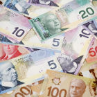 Imatge d'arxiu de dòlars canadencs.
