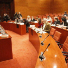 Reunió de la Diputació Permanent del Parlament, el 27 de desembre de 2017.