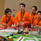 Imatge d'un equip participant a la FIRST LEGO League