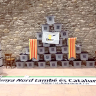 Algunas de las urnas del 1-O que se pusieron en venta el pasado 16 de diciembre en la Catalunya Nord.