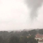 Imatge del tornado a Miami Platja.