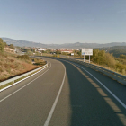 Un tramo de la carretera C-16 en su paso por Casserres (Berguedà), donde hubo el accidente mortal en 2015.