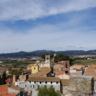 Panorámica del municipio de Banyeres del Penedès.