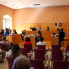 Imatge d'arxiu del ple de l'Ajuntament de Torredembarra, on aquest dimarts 24 es debatran les ordenances.