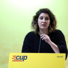 Imatge de Núria Gibert, la portaveu del Secretariat Nacional de la CUP