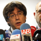 Imatge del president destituït, Carles Puigdemont.