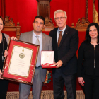 L'acte de lliurament de la Medalla de la Ciutat a Creu Roja Tarragona