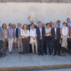 Los responsables de los museos de Tarragona y las Terres de l'Ebre que han constituido la XarxaTerritorial.