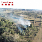 Imatge d'uns dels tres incendis declarats entre Picamoixons i Valls