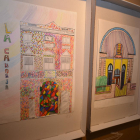 Los dibujos están expuestos en el Castell de Masricart de la Canonja.
