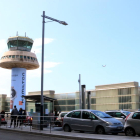 Imatge de l'entrada de la Terminal T1 de l'aeroport de Barcelona-El Prat.