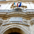 Imagen de archivo de la fachada del TSJ valenciano.
