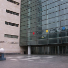 Imagen de la fachada exterior de la Ciudad de la Justicia de Valencia.