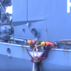 Imagen del vídeo que ha difundido Sea Shepherd grabado por el Gobierno australiano.