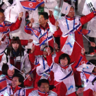 Clausura  dels Jocs de Pyeongchang amb un apropament entre les dues Corees