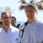 Imatge d'arxiu del vicesecretari sectorial del PP, Javier Maroto, i el líder del PPC, Xavier García Albiol.