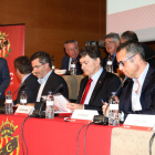 Josep Maria Andreu i Rodri, durant l'útima assemblea general.