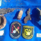 Imatges d'altres artefactes militars reglamentaris localitzats a Corbera d'Ebre.