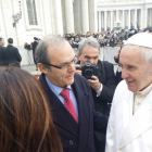 El Papa va rebre membres de l'Associació pro Beatificació al 2016.