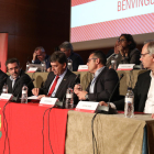 La última Junta General de Accionistas, con Josep Maria Andreu y José Rodríguez Baster presentes.