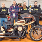 La moto que Harley-Davidson Tarraco presenta al concurs d'aquest any.