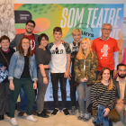 El alcalde de Tarragona recibe a los participantes de la 25ª Mostra de Teatre Jove.
