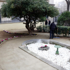 Pla obert d'un dels espais rehabilitats als jardins del Banc d'Espanya de Tarragona, que s'han obert a la ciutadania. Imatge del 16 de febrer de 2018