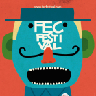 Imatge del cartell de la 20ena edició del FEC Festival de Reus. Imatge del 7 de març de 2018 (vertical)