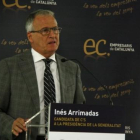 El president d'Empresaris de Catalunya, Josep Bou, en una imatge d'arxiu.