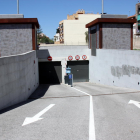 El aparcamiento de la calle de los Filadors está cerrado desde 2014.