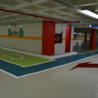 El parking Baluard tiene capacidad para 100 vehículos y es uno de los que registra uno de los índices de rotación más alto de la red municipal.