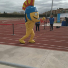 En Tarracus a la inauguración de la pista de atletismo.