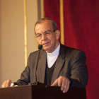 Gregorio Rosa, durante su conferencia en el Seminari.