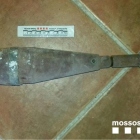 La bomba encontrada es una granada de mortero modelo Valero 81.