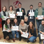 Imagen de los ganadores y participantes de la 3ª edición de la Tarragona Open Future.