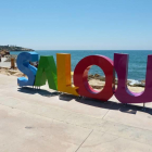 Un nuevo grupo de letras se ha instalado en la calle Colom de Salou.