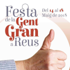 Cartell de la Festa de la Gent Gran de Reus.