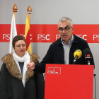El portaveu del grup del PSC, Andreu Martín, a l'Ajuntament de Reus amb la regido