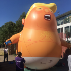 Imatge del globus de Donald Trump.