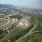 Imagen aérea del Circuito de Cataluña-Barcelona, en Montmeló.