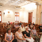 Imatge del públic a la sessió plenària d'aquest dilluns a Reus.