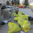 El Ayuntamiento ha abierto 104 expedientes sancionadores a reincidentes en el 2017 después de inspeccionar más de 10.000 bolsas de basura.