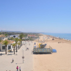 Imagen de archivo de la playa de Torredembarra.