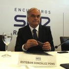 El portavoz del PP en el Parlamento Europeo, Esteban González Pons.