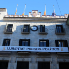 Imagen de la fachada del Ayuntamiento de Gerona.