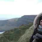 Natàlia Sotoca aprofita les oportunitats que té per visitar els paisatges que ofereix Irlanda.