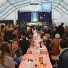 Imagen de la Feria de Abril celebrada el año pasado, todavía bajo un gran entoldado.