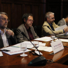 D'esquerra a dreta, Enric Vendrell, Amand Calderó, Josep Ginesta i Oriol Amorós.